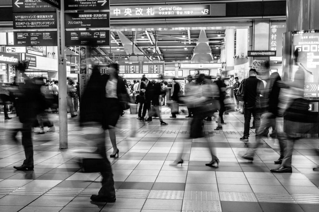 workers caught in the work life blur